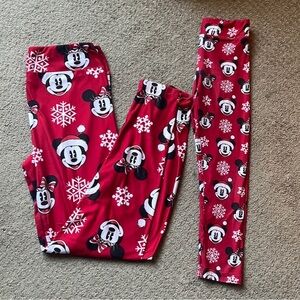 Mommy & Me Christmas Disney leggings